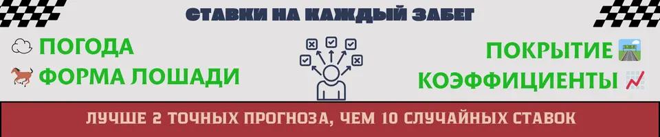 ставки на каждый забег