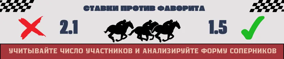 ставки против фаворита